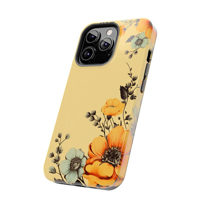 Classic Vintage Floral Case for iPhones – Timeless Elegance & Protection