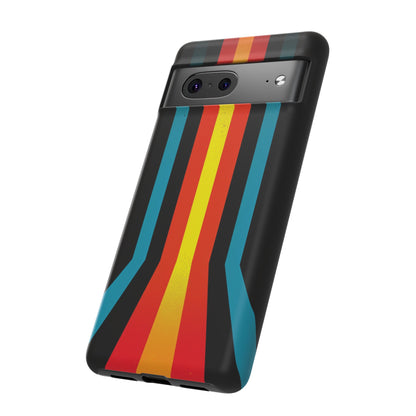 Retro Lines 1980s Flashback Phone Case