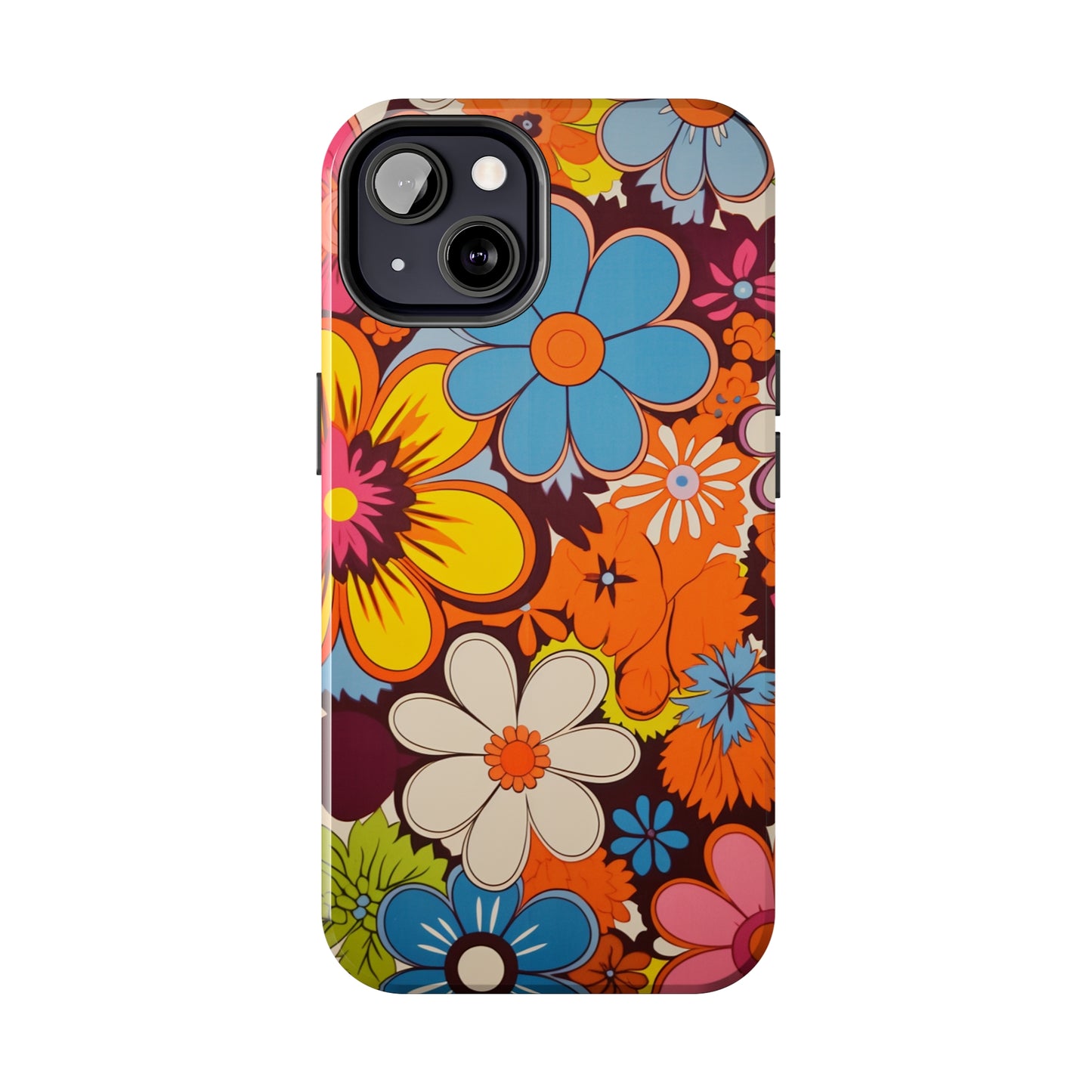 Trippy Hippie Psychedelic Floral Fusion