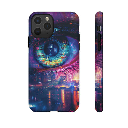 Artistic cyberpunk phone case for Google Pixel