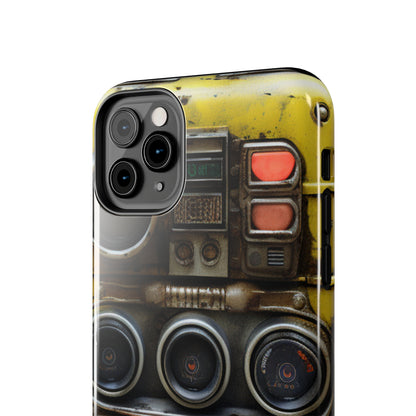 Cyberpunk Fallout Communicator iPhone Case