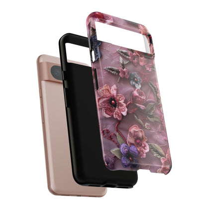 Coquette Aesthetic Floral Art Phone Case