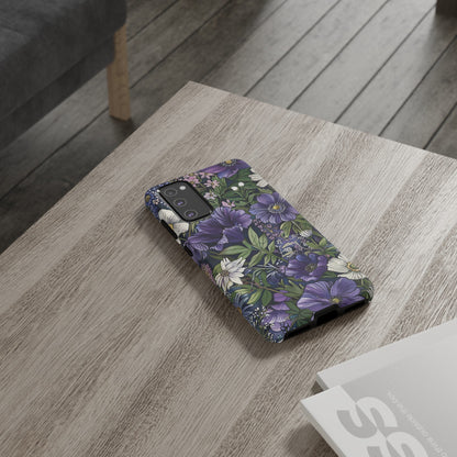 Floral Sage Purple Wildflower Phone Case