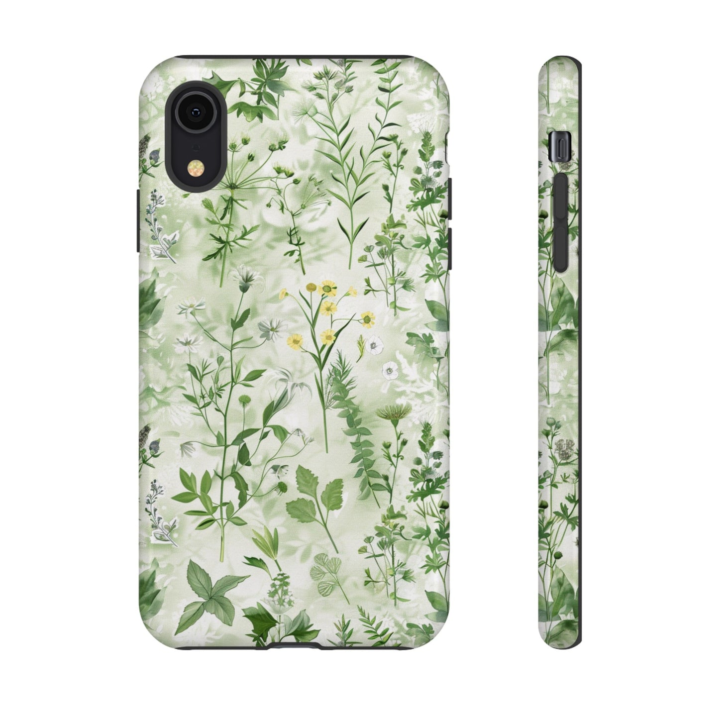 Floral Sage Green Wildflower Phone Case