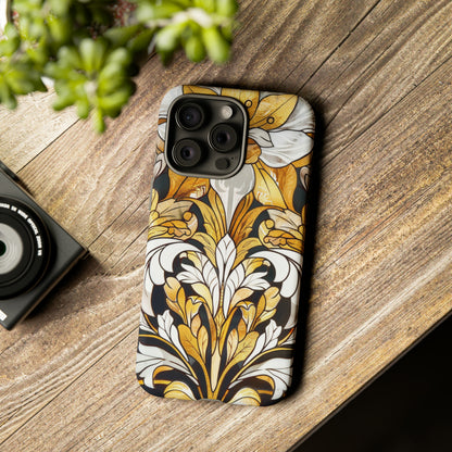 Art Deco Stained Glass floral Phone Case