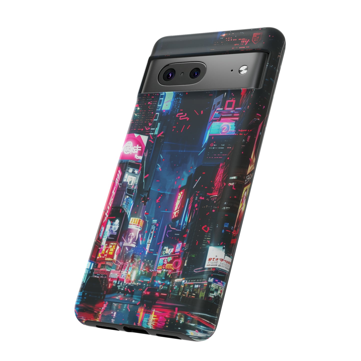 Cyberpunk Tokyo Cityscape Phone Case