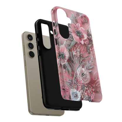 Coquette Aesthetic Floral Art Phone Case