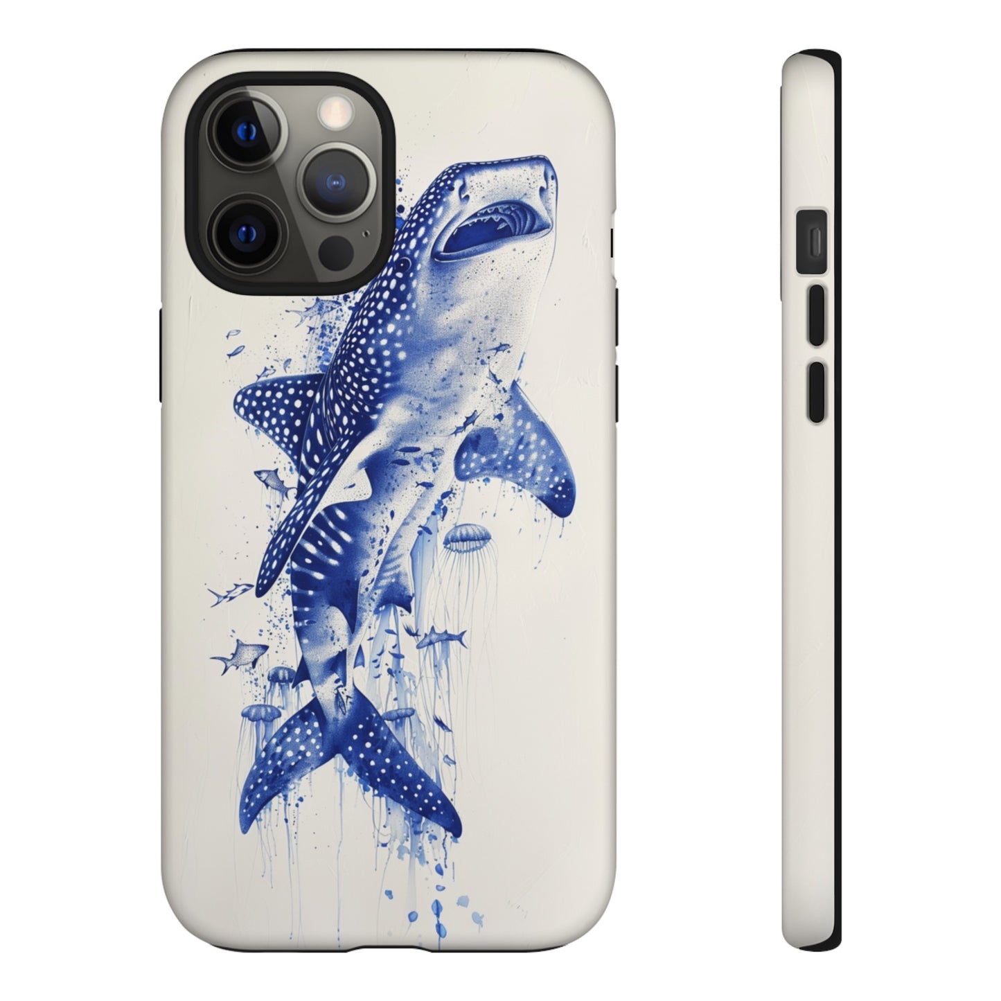 Whale Shark, Turtle, Manta Ray Phone Case