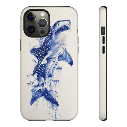 Whale Shark, Turtle, Manta Ray Phone Case