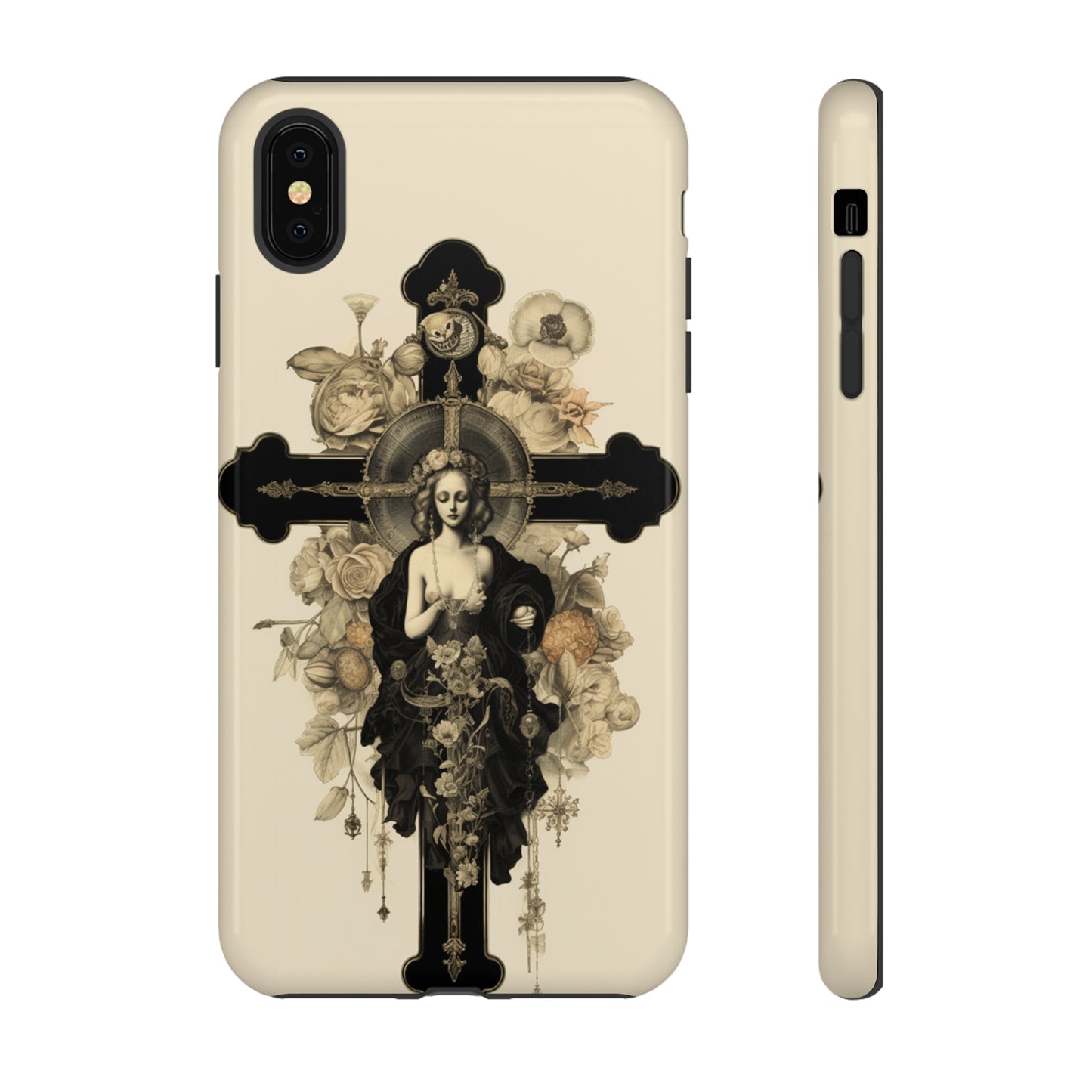 IPhone Case Vintage Retro Gothic - A Timeless Symbol of Elegance for Google Pixel, iPhone, and Samsung Cases