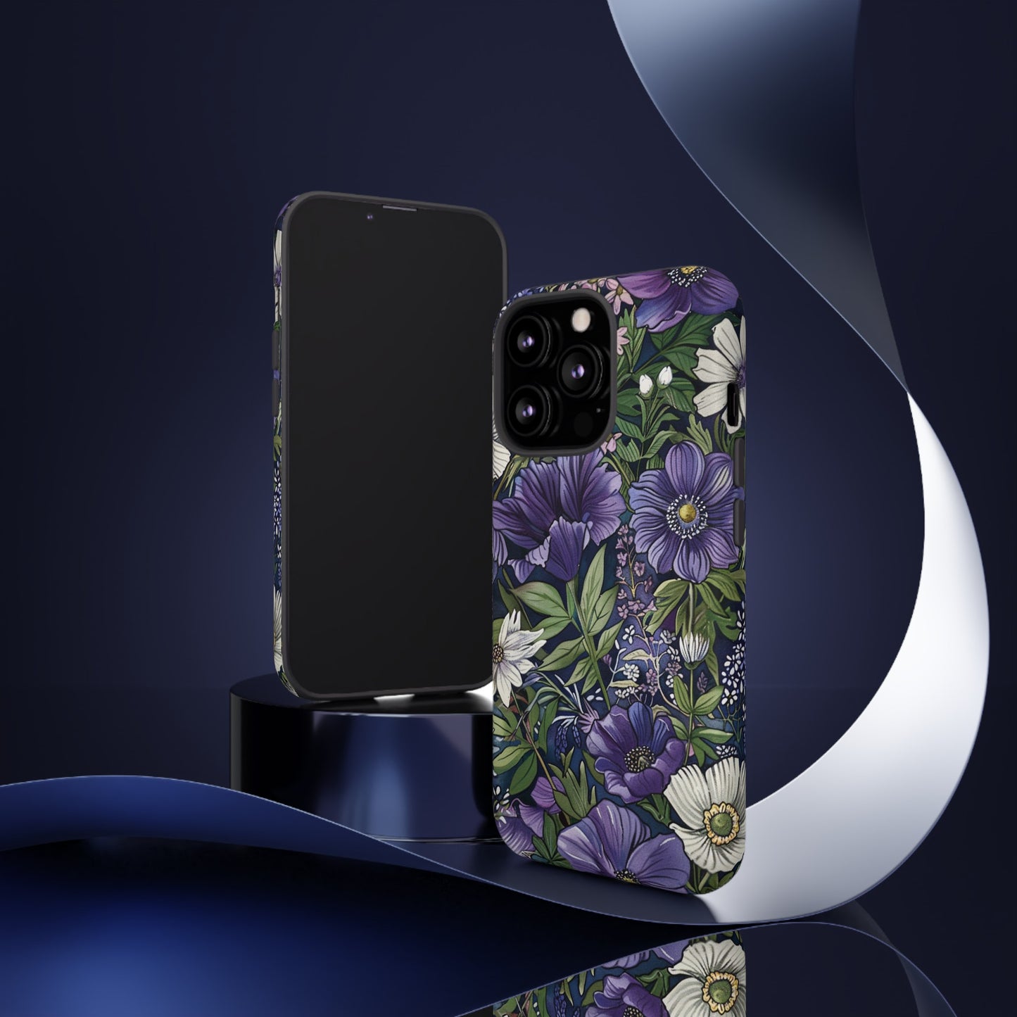 Floral Sage Purple Wildflower Phone Case