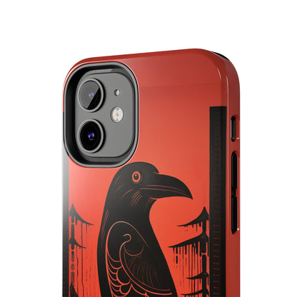 Mystic Totem: Northwest Native American Tribal Raven | Cultural Heritage iPhone Case