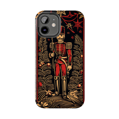 Guardian of Yuletides Past: Vintage Christmas Toy Soldier | Tough iPhone Case