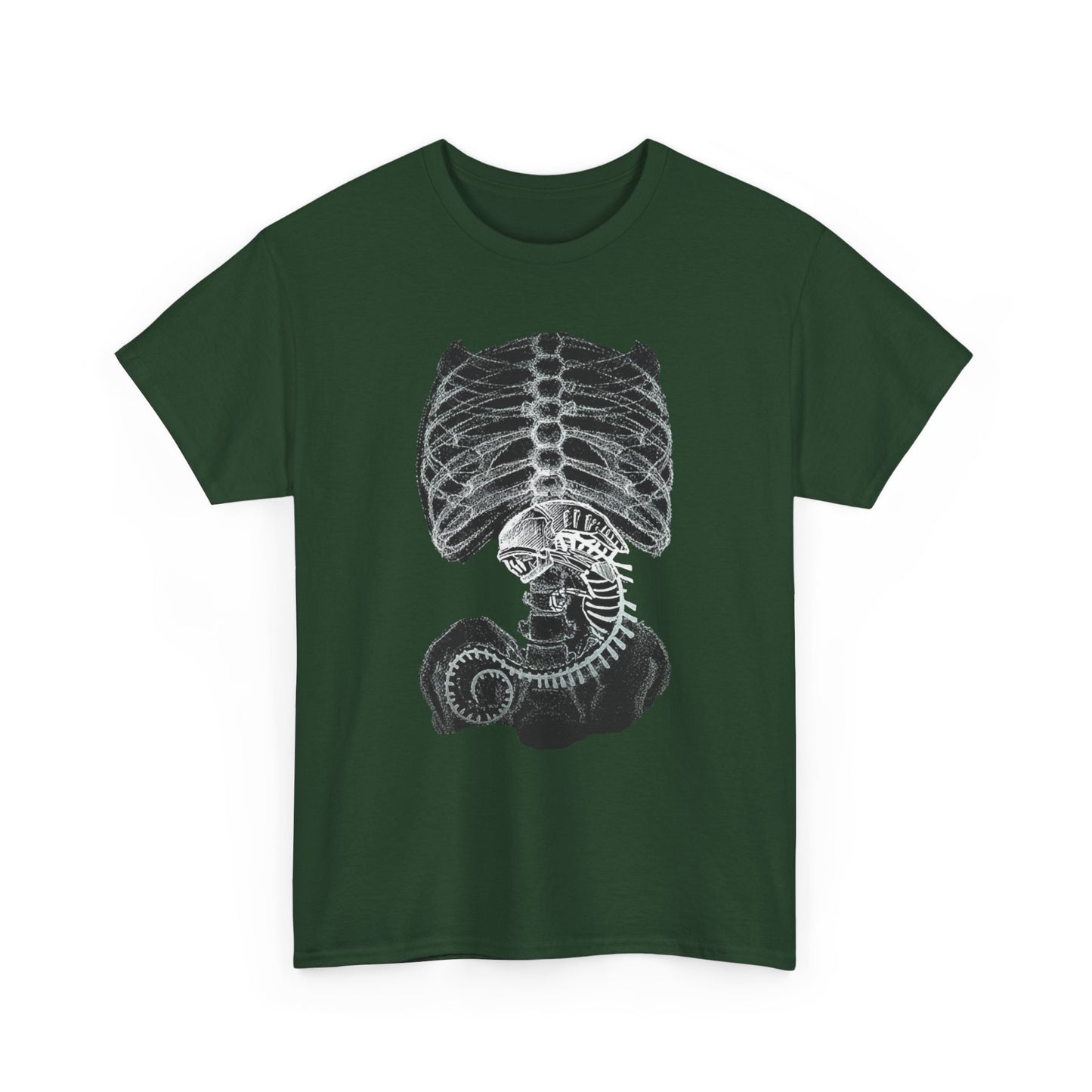 Alien Creature X Ray Sci Fi T Shirt Retro Space Tee