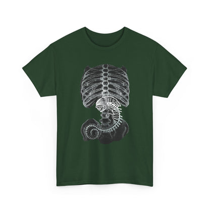Alien Creature X Ray Sci Fi T Shirt Retro Space Tee