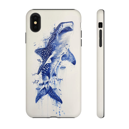 Whale Shark, Turtle, Manta Ray Phone Case