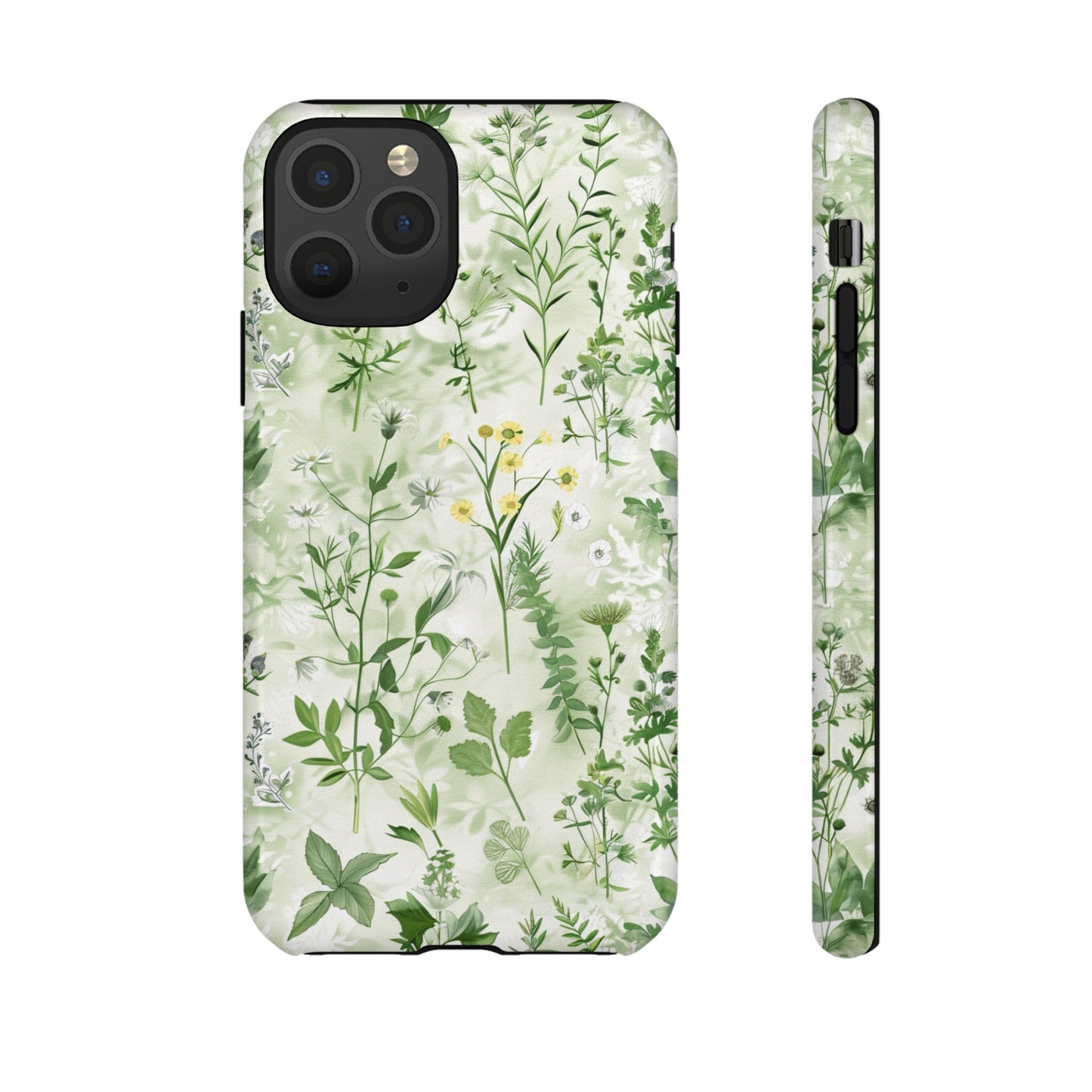 Floral Sage Green Wildflower Phone Case