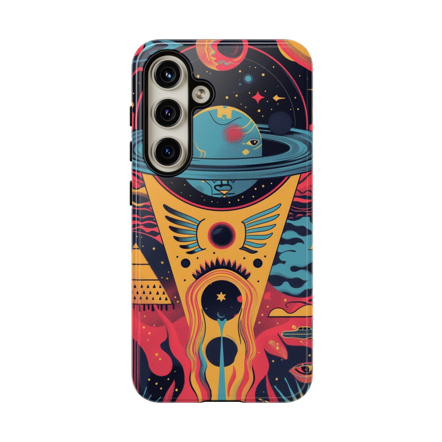 Cosmic Journey Space and Time Phone Case