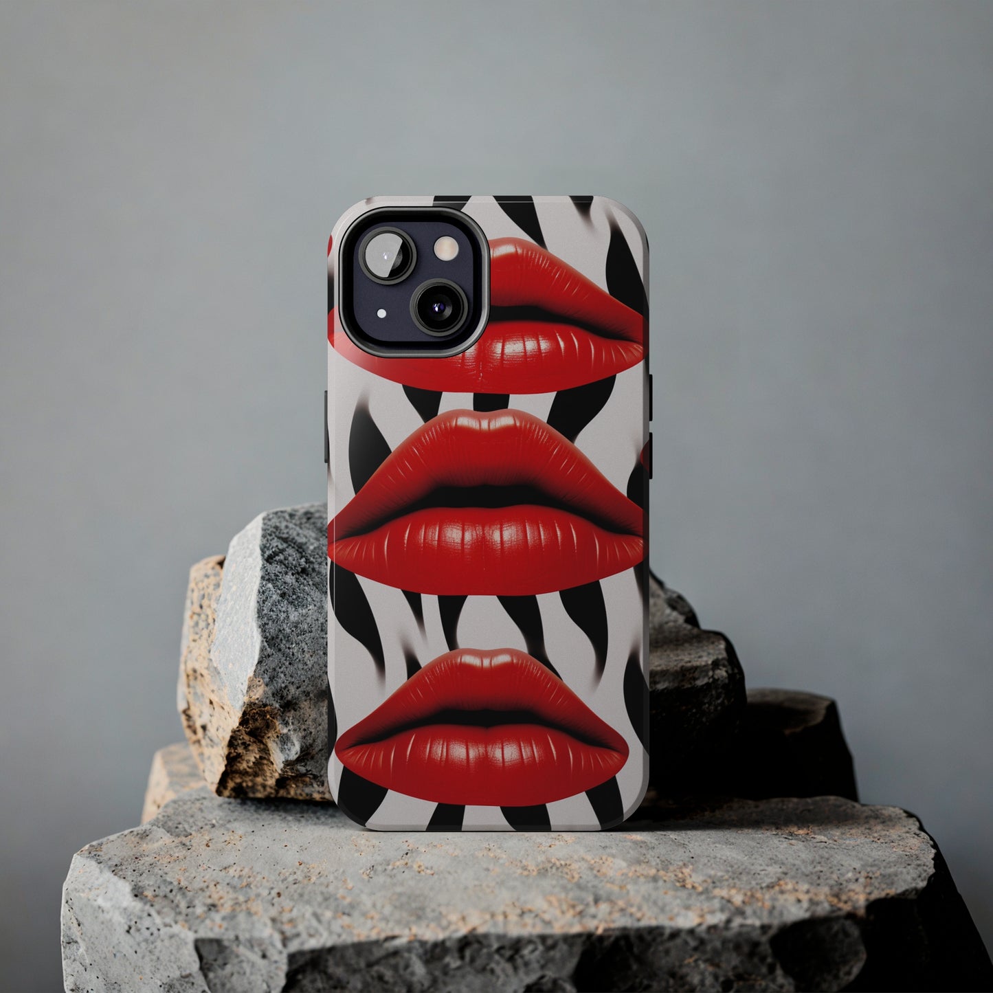 Kiss Lips iPhone Case | Expressive and Playful Design for iPhone 11, 12, 13, 14