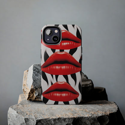 Kiss Lips iPhone Case | Expressive and Playful Design for iPhone 11, 12, 13, 14