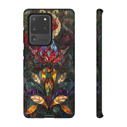 Art Deco Stained Glass floral Phone Case