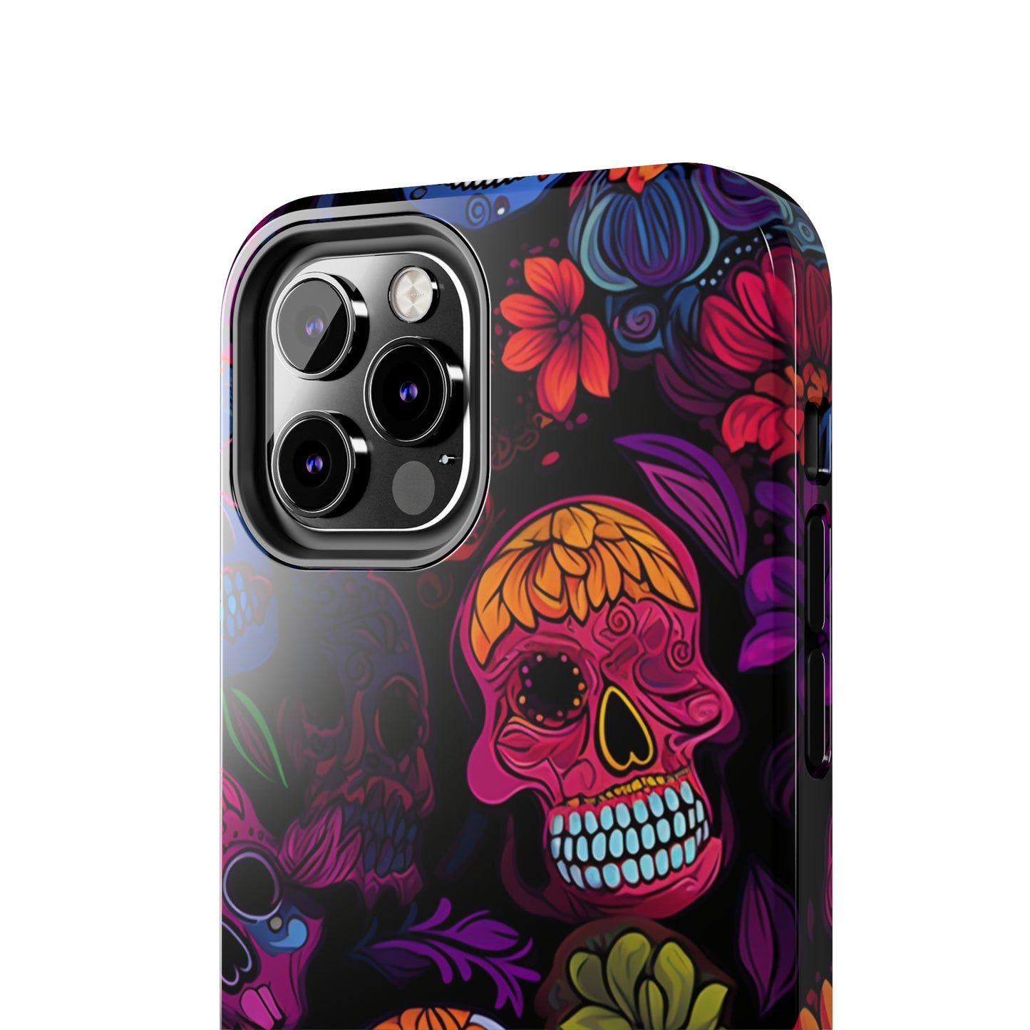 Sugar Skull iPhone Case | Day of the Dead Inspired Design for Halloween