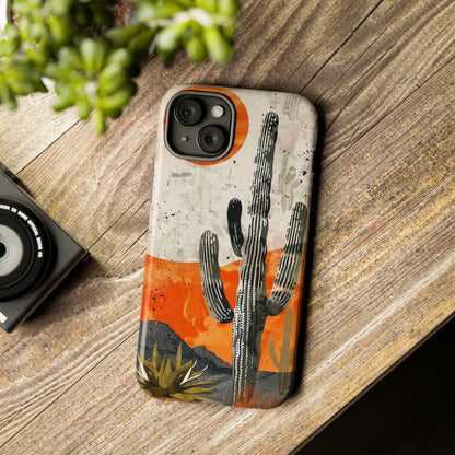 Desert Cactus Western iPhone Case