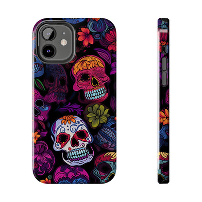 Sugar Skull iPhone Case | Day of the Dead Inspired Design for Halloween