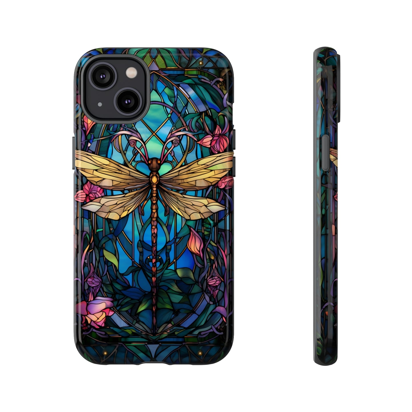 Art Nouveau Dragonfly - A Timeless Symbol of Elegance for Google Pixel, iPhone, and Samsung Cases