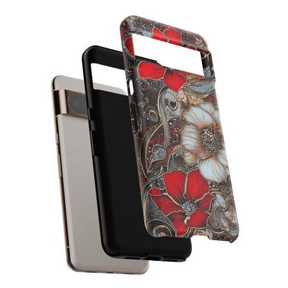 Stained Glass Floral Paisley Explosion Phone Case