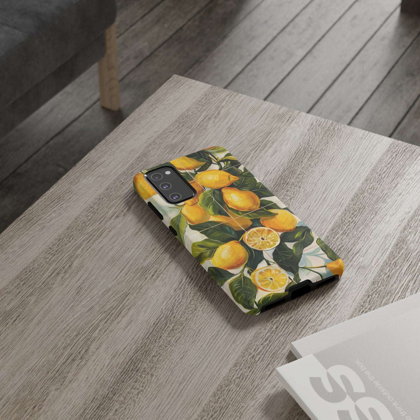 Mediterranean Lemon Italian Tile iPhone 14 Case