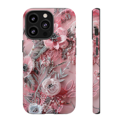 Coquette Aesthetic Floral Art Phone Case