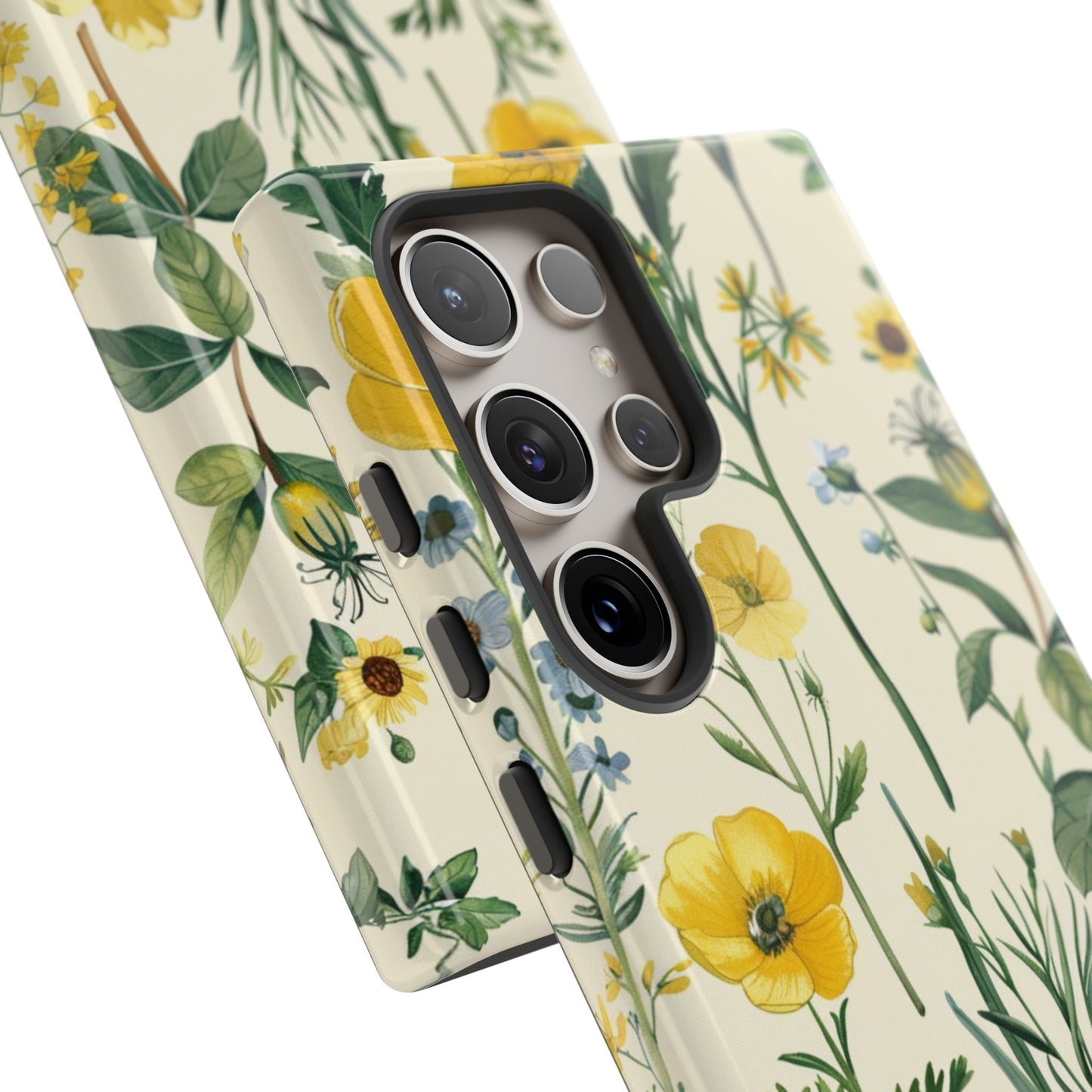 Floral Sage Yellow Wildflower Phone Case