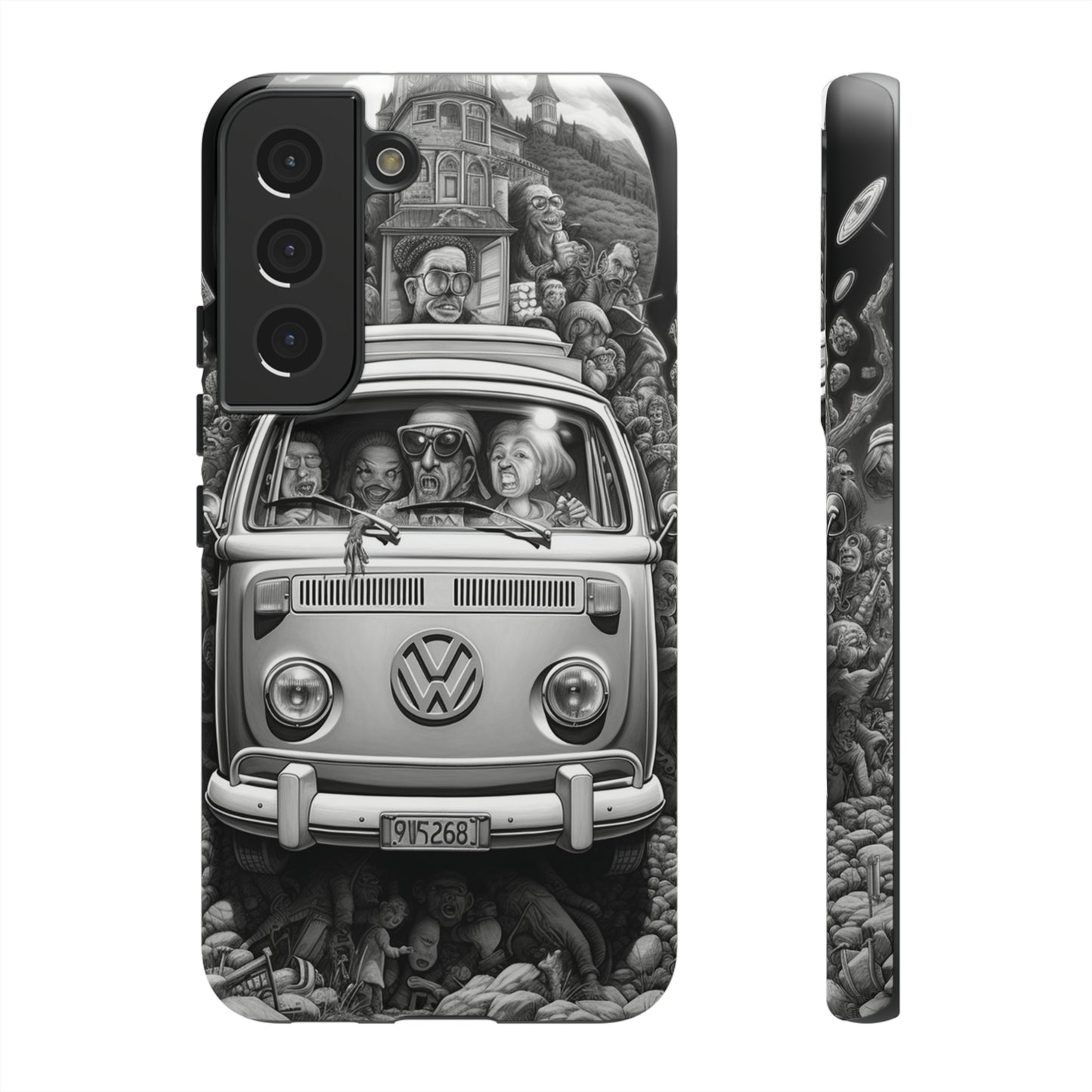 Vintage VW Camper Van iPhone Case