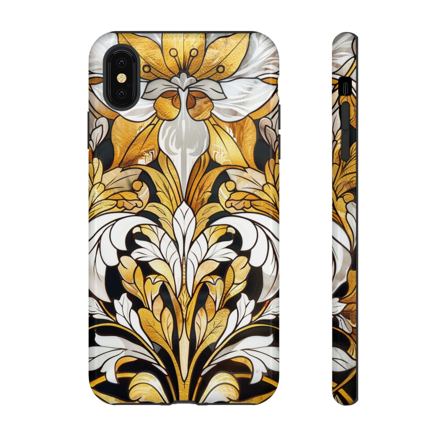 Art Deco Stained Glass floral Phone Case