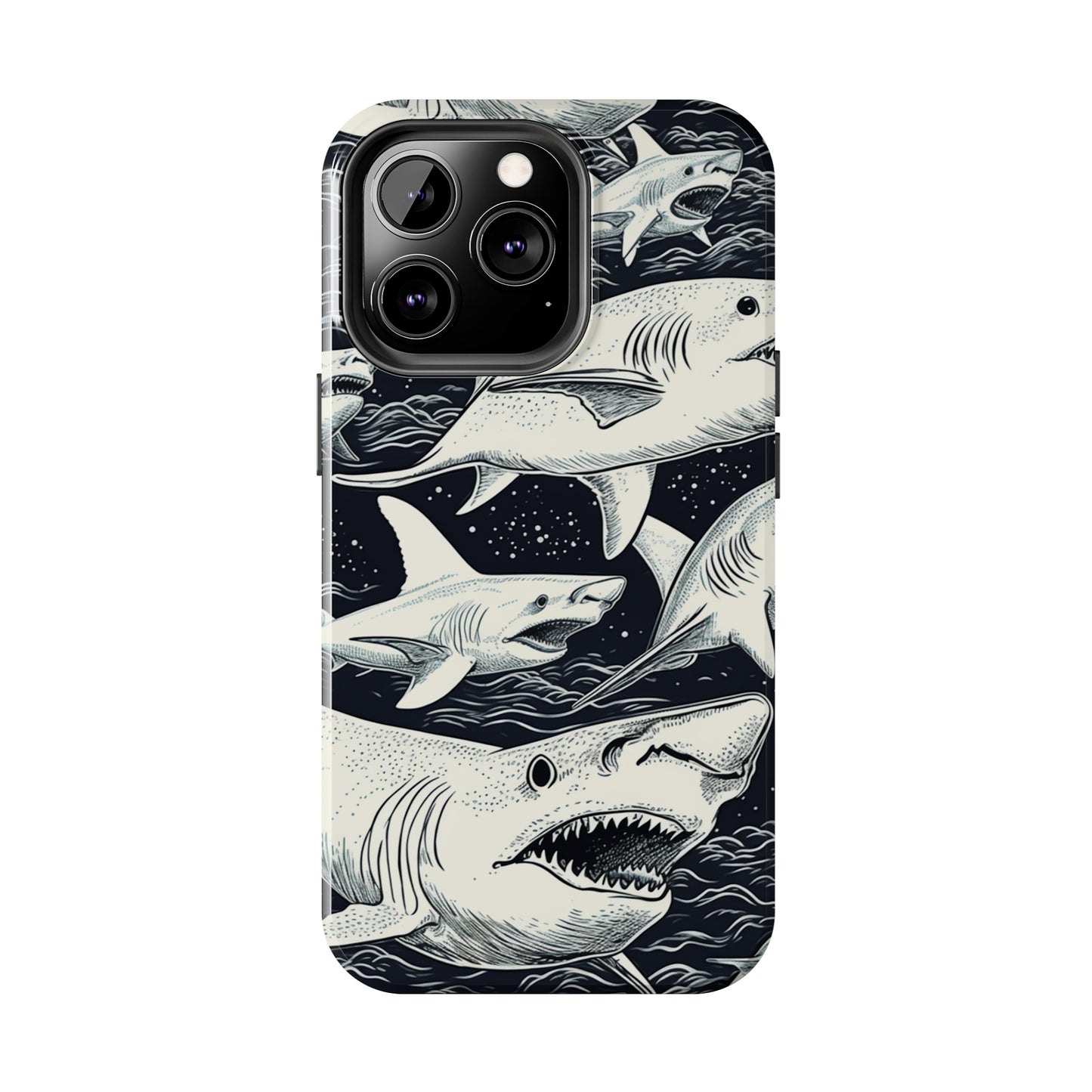 Shark Design | Swimming with the Sharks Aquatic Adventure iPhone 13 Case