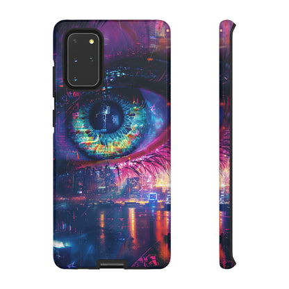 Eye of the Beholder Cyberpunk Art Phone Case