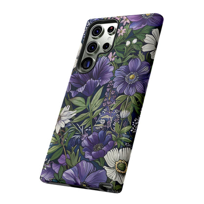 Floral Sage Purple Wildflower Phone Case