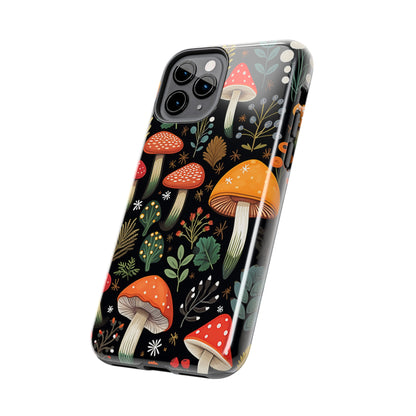 Psychedelic Magic Mushrooms Phone Case | Dive into Vintage Vibes