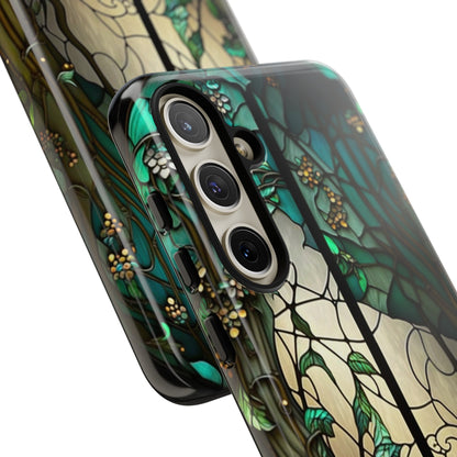 Art Nouveau floral phone case for Samsung Galaxy S24 case