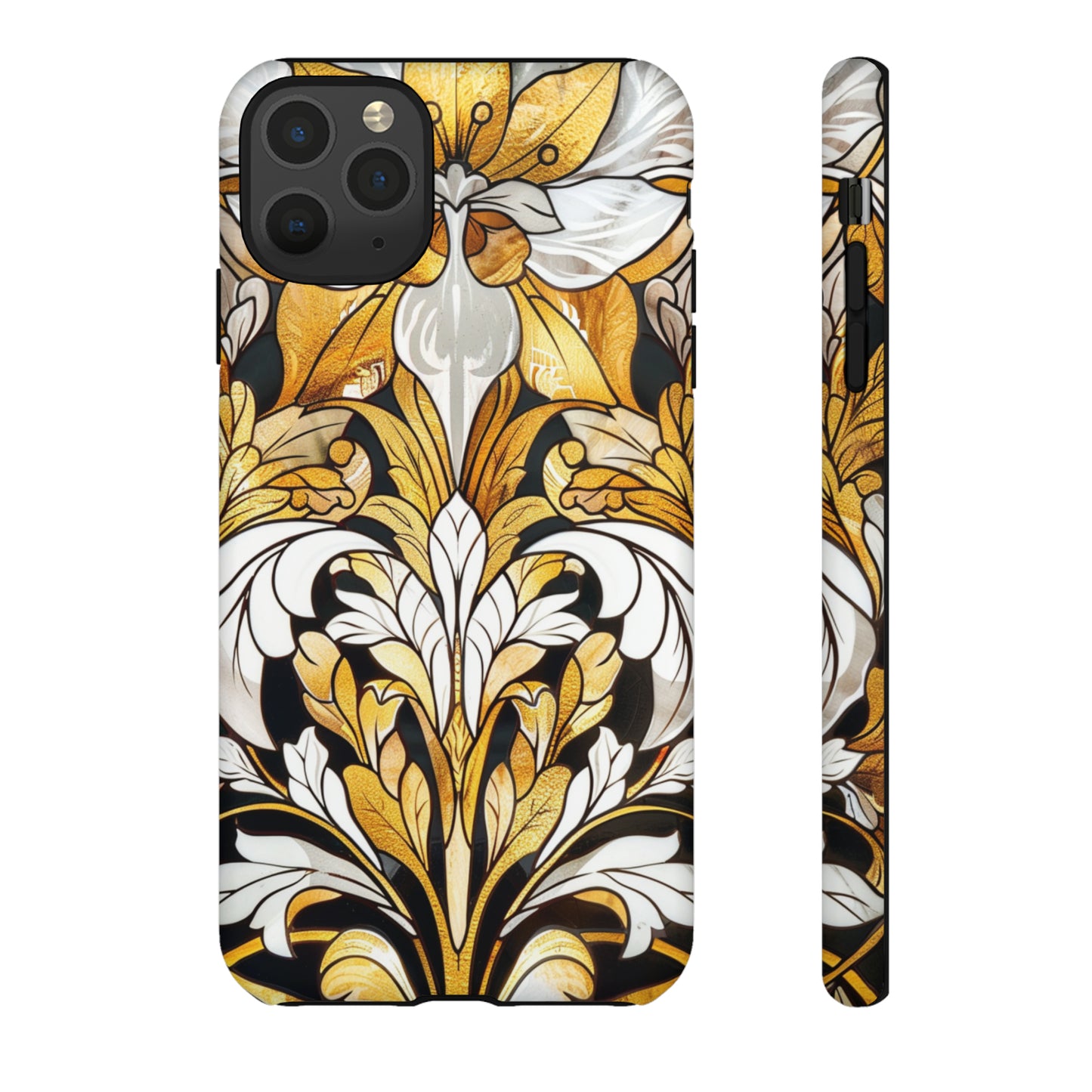 Art Deco Stained Glass floral Phone Case