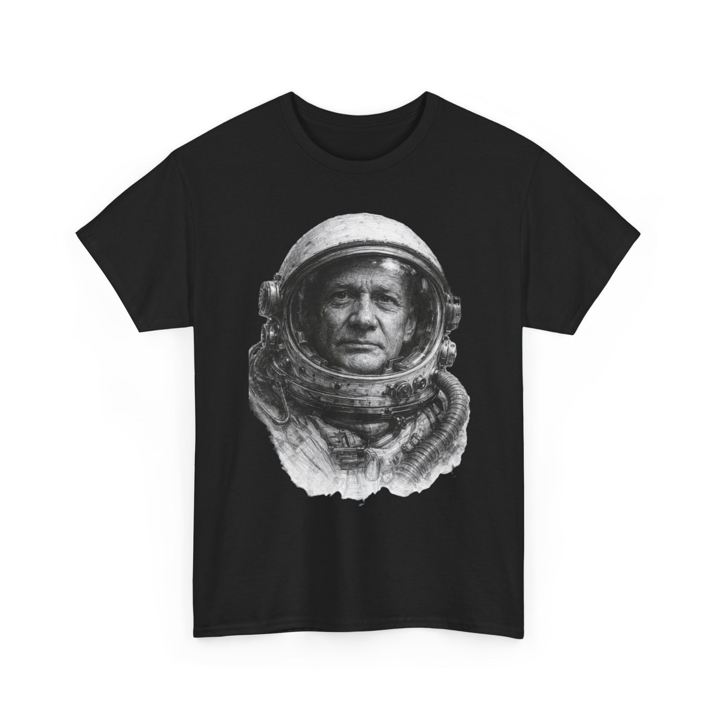 Astronaut Reflection Vintage Space T-Shirt