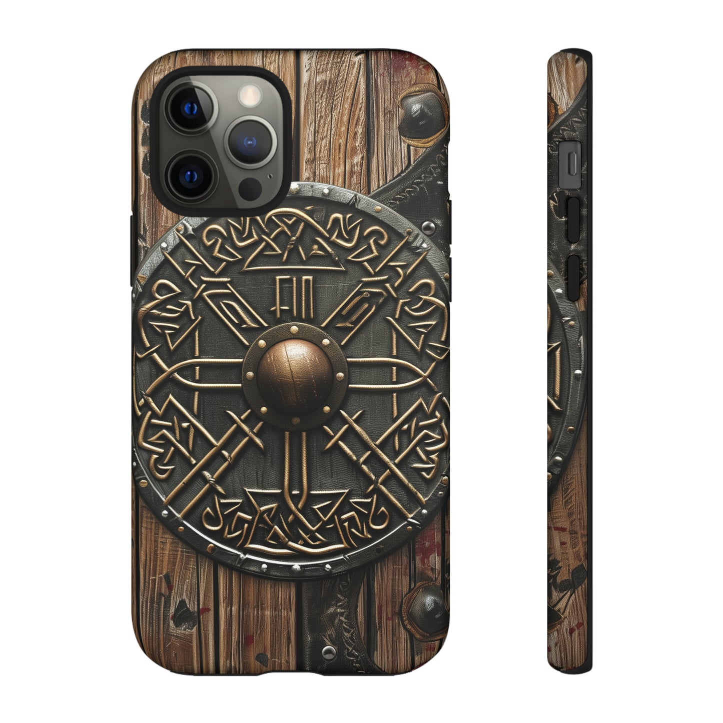 Viking Battle Shield Phone Case