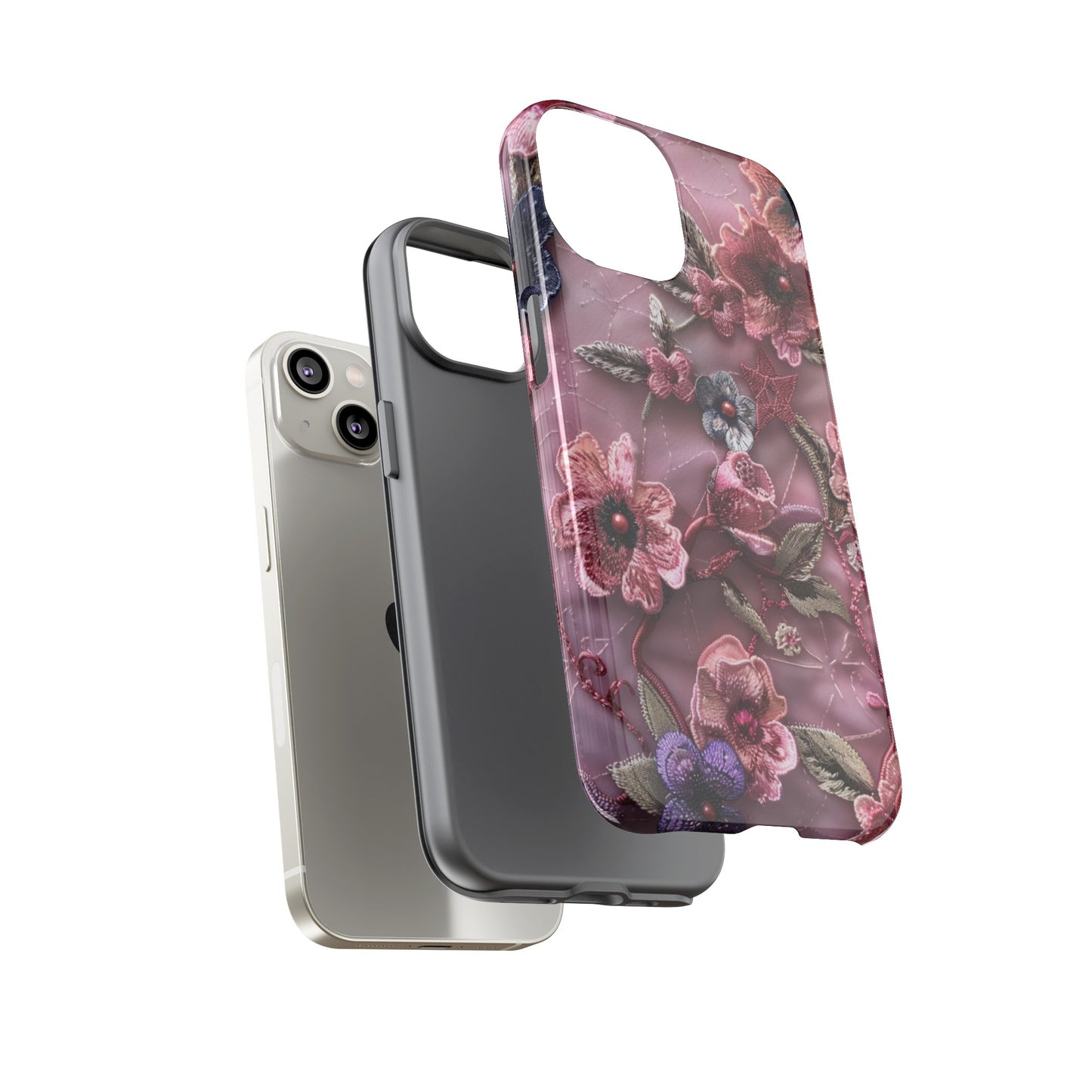 Coquette Aesthetic Floral Art Phone Case