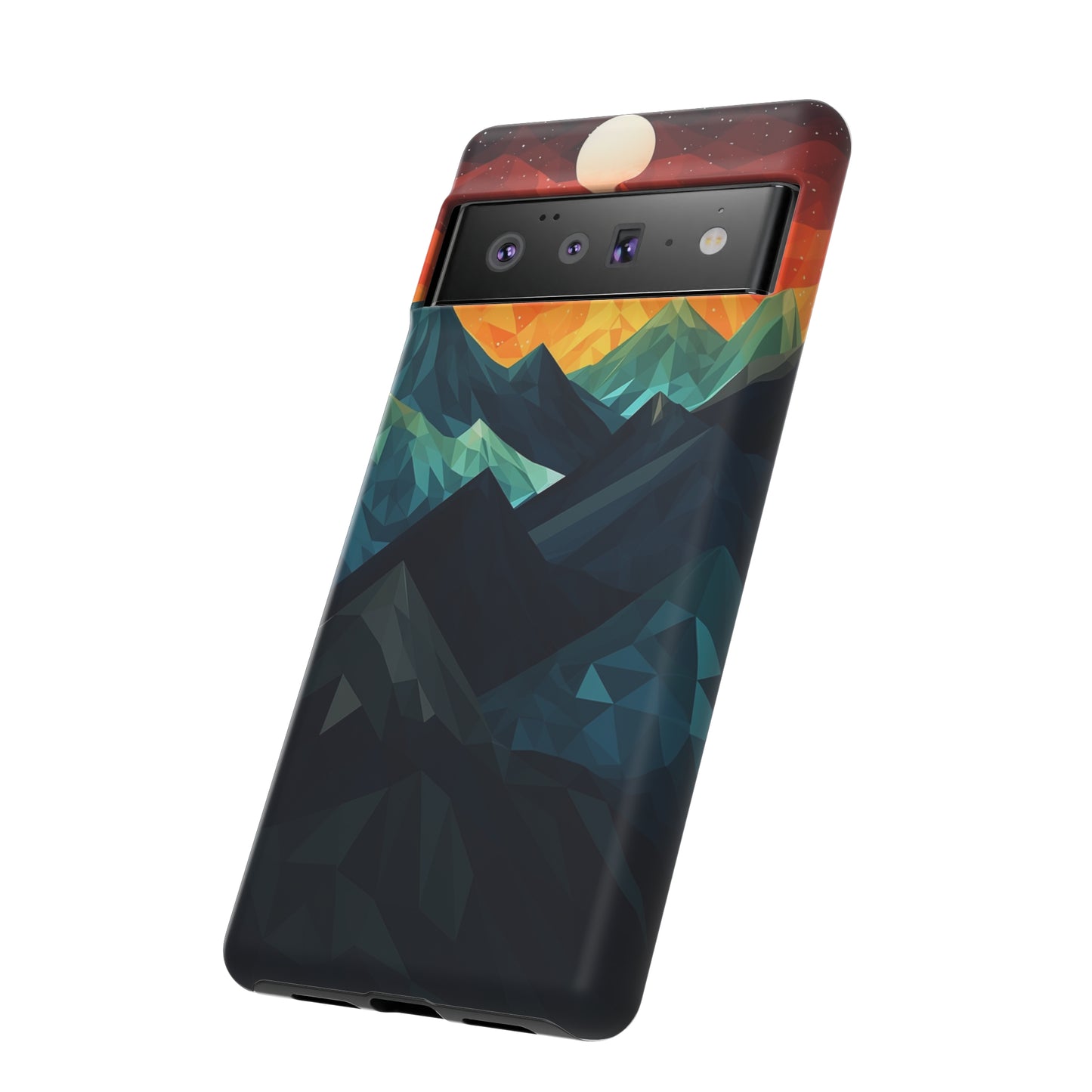 Mountain Abstract Tough Case | Embrace Nature's Beauty with a Durable Phone Case