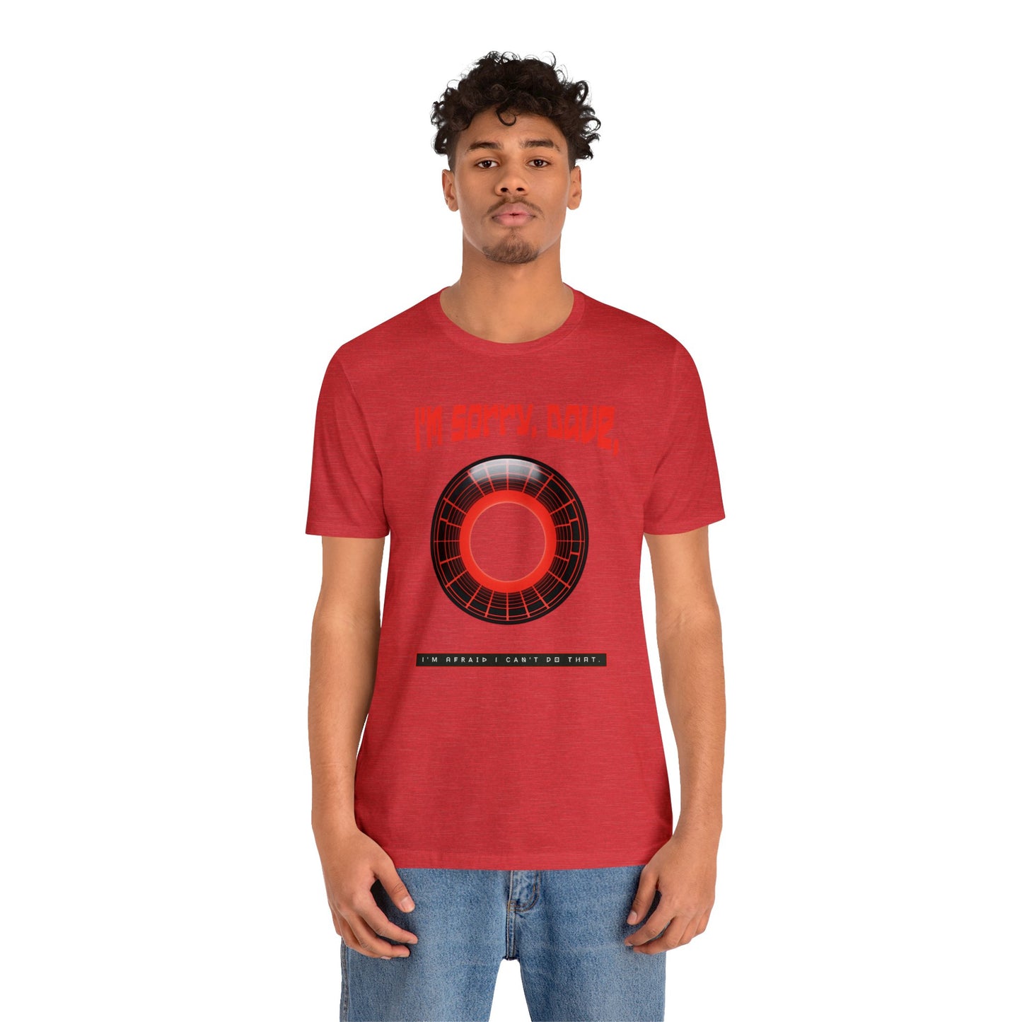 2001: A Space Odyssey Quote Tee - Classic Sci Fi Unisex Cotton Shirt with Iconic AI Line t-Shirt
