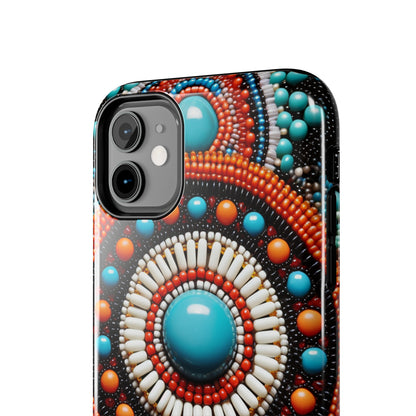 Native American Beadwork iPhone Case | Embrace Traditional Craftsmanship with Artistic Elegance