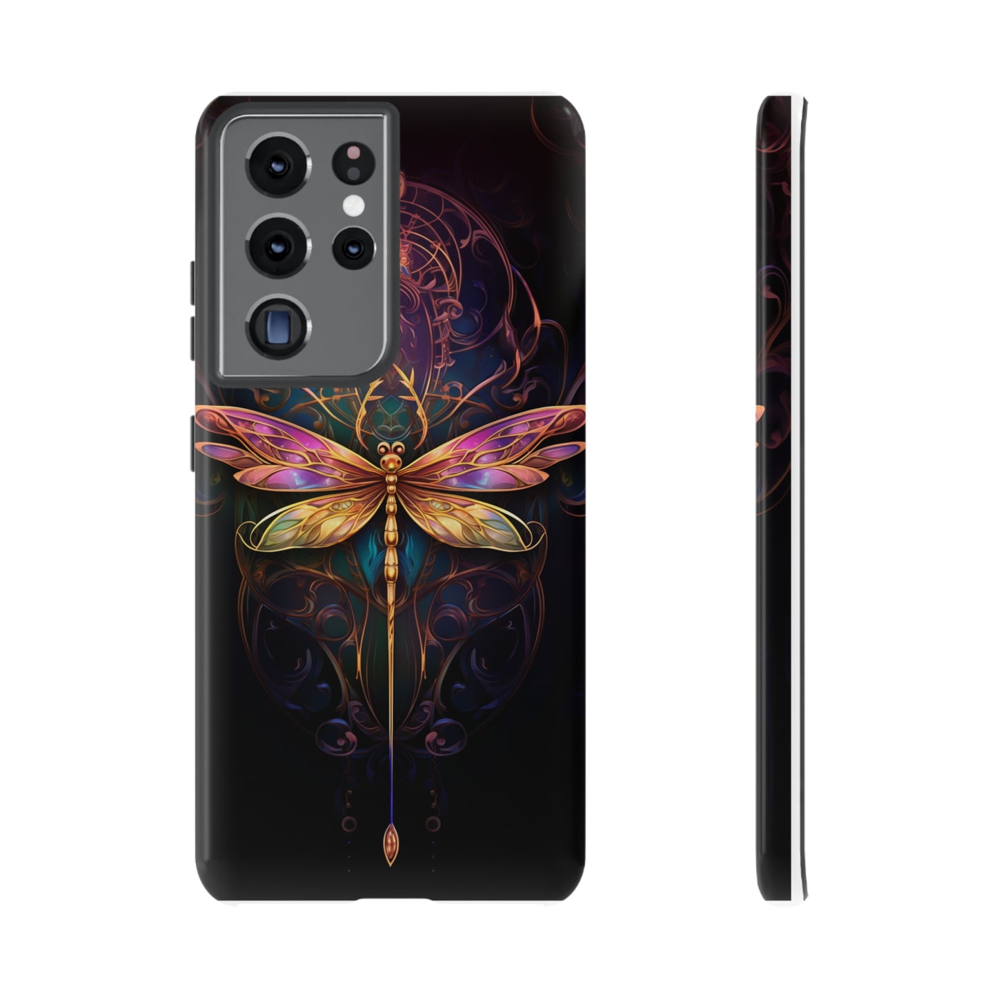 Art Nouveau Dragonfly - A Timeless Symbol of Elegance for Google Pixel, iPhone, and Samsung Cases