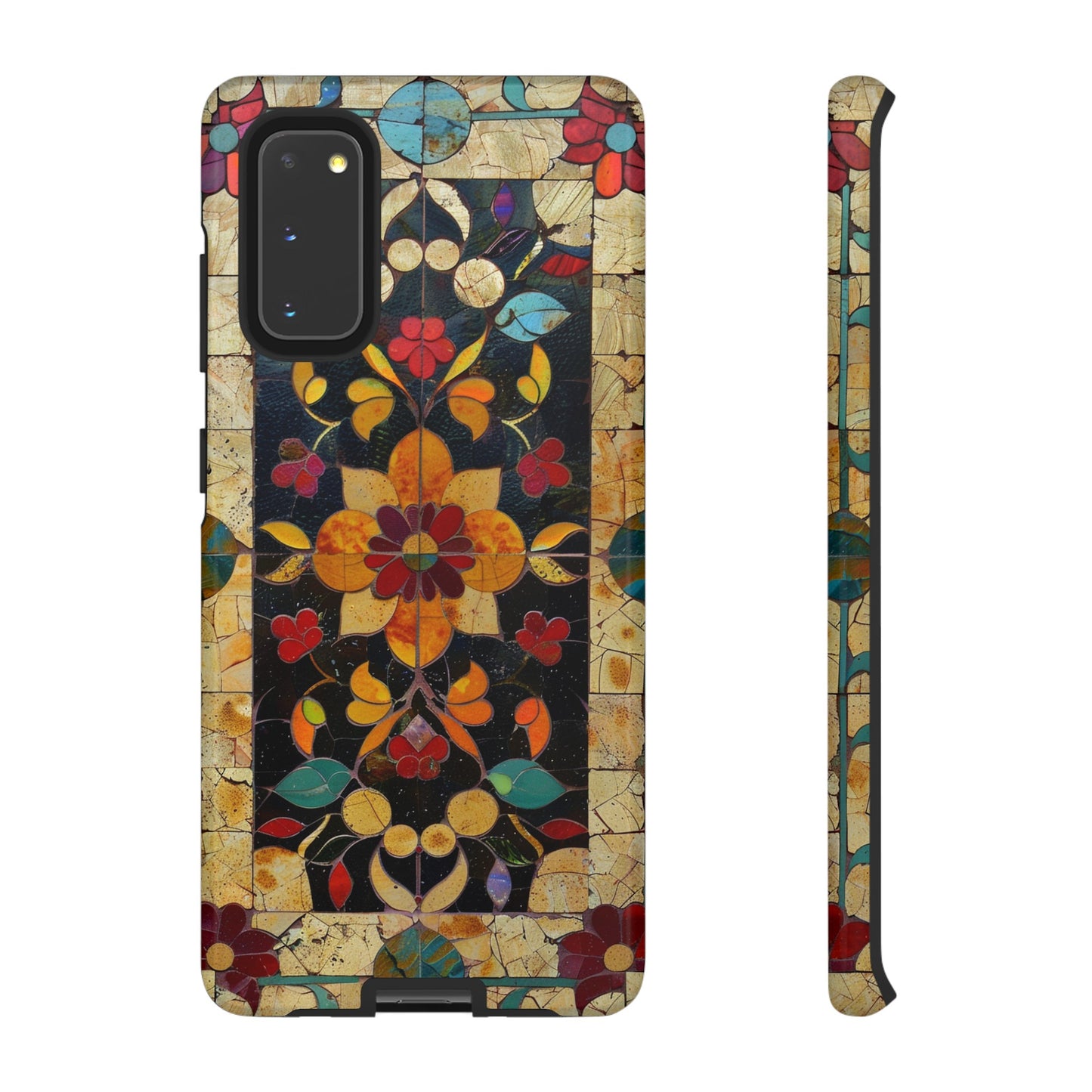 Azulejo Porcelain Vintage Tile Mediterranean Design Phone Case