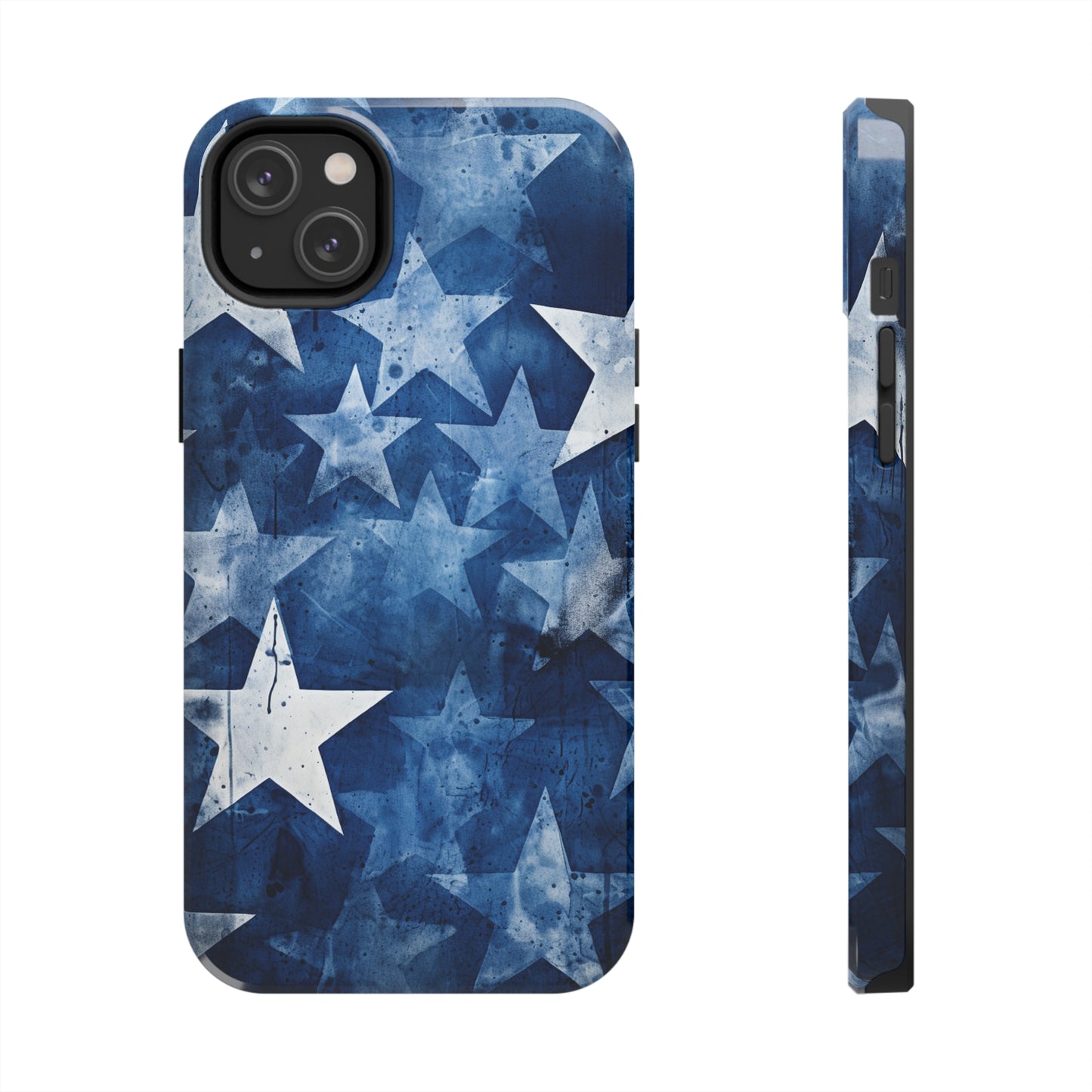 Starry Nights: Denim Dreams | Celestial Star-Patterned iPhone Case